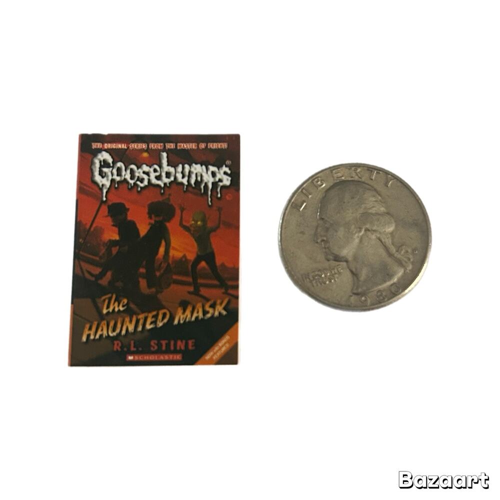 Mini Brands Books Goosebumps: The Haunted Mask by R.L. Stine